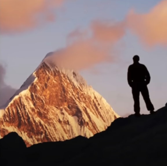 Homme et montagne
